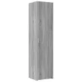Armoire de rangement mince sonoma gris 45x42,5x225 cm