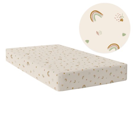 Spannbetttuch HappyFriday HAPPYFRIDAY MINI Bunt Einzelmatratze 28 x 2