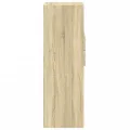 Buffet haut chêne sonoma 45x42,5x124 cm bois d'ingénierie