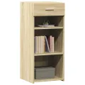 Buffet chêne sonoma 40x42,5x93 cm bois d'ingénierie