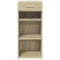 Buffet chêne sonoma 40x42,5x93 cm bois d'ingénierie