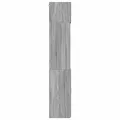 Armoire de rangement sonoma gris 80x42,5x225 cm