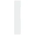 Armoire de rangement blanc 80x42,5x225 cm bois d'ingénierie