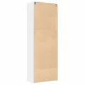 Armoire de rangement blanc 80x42,5x225 cm bois d'ingénierie