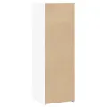 Buffet blanc 40x41x124 cm bois d'ingénierie