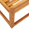Salon de jardin avec coussins 5 pcs Bois d'acacia solide