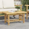 Table basse 70x45x36 cm bambou