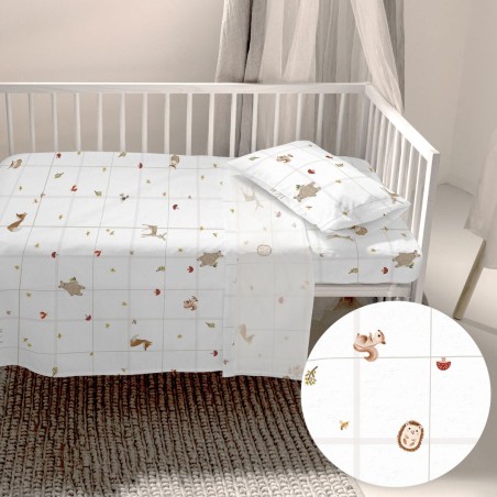 Fitted bottom sheet HappyFriday HAPPYFRIDAY MINI 28 x 2 x 38 cm 120 x