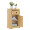 Armoire de salle de bain Corona 45x33x80 cm bois de pin massif
