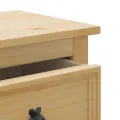 Armoire de salle de bain Corona 45x33x80 cm bois de pin massif