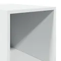 Buffet haut blanc 30x41x185 cm bois d'ingénierie