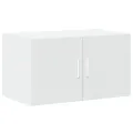 Armoire de rangement blanc 70x42,5x225 cm bois d'ingénierie
