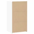 Buffet blanc 50x41x93 cm bois d'ingénierie
