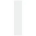 Buffet haut blanc 45x41x185 cm bois d'ingénierie