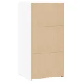 Buffet blanc 45x41x93 cm bois d'ingénierie