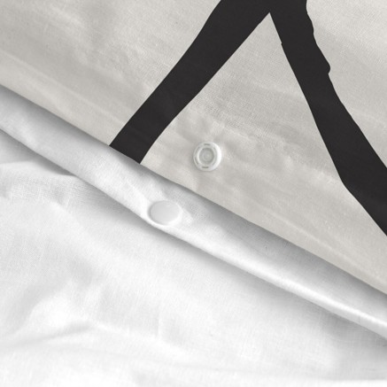 Housse de Couette HappyFriday Blanc Serenity Multicouleur 140 x 200 cm 2