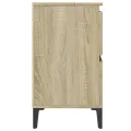 Meuble d'évier chêne sonoma 80x33x60 cm bois d'ingénierie