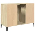 Meuble d'évier chêne sonoma 80x33x60 cm bois d'ingénierie