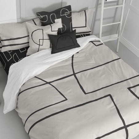 Housse de Couette HappyFriday Blanc Serenity Multicouleur 260 x 240 cm