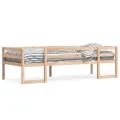 Cadre de lit pour enfants sans matelas 90x200 cm pin massif
