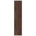 Buffet haut chêne marron 50x41x185 cm bois d'ingénierie