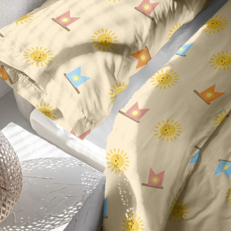 Duvet cover set HappyFriday Happynois Camping Multicolour Single 2 Pie