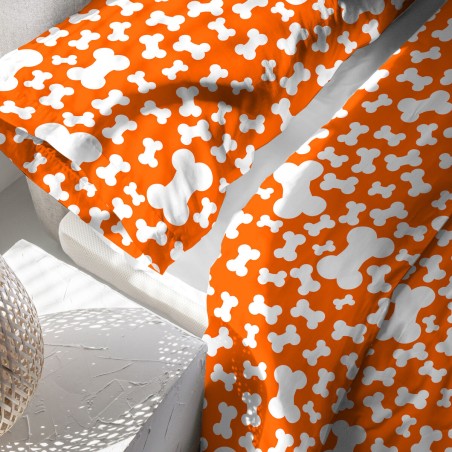 Parure de couette HappyFriday Mr Fox Dogs Multicouleur Lit 1 persone 2