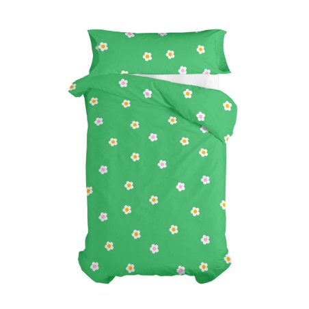 Parure de couette HappyFriday Mr Fox Tea time Multicouleur Lit 1 perso