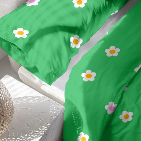 Parure de couette HappyFriday Mr Fox Tea time Multicouleur Lit 1 perso