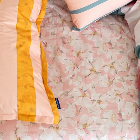 Lenzuolo con angoli aderenti HappyFriday Spring blossom Multicolore 14