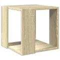 Table basse chêne sonoma 32x32x30 cm bois d'ingénierie