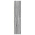 Buffet haut sonoma gris 70x41x185 cm bois d'ingénierie