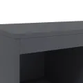 Buffet haut anthracite 68x39x111,5 cm acier