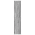 Buffet haut sonoma gris 45x41x185 cm bois d'ingénierie