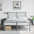 Tables de chevet 2 pcs anthracite 36x39x43,5 cm acier