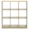 Bibliothèque chêne sonoma 102x32x108 cm bois d'ingénierie