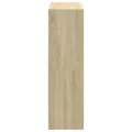Bibliothèque chêne sonoma 102x32x108 cm bois d'ingénierie