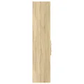 Buffet haut chêne sonoma 70x42,5x185 cm bois d'ingénierie