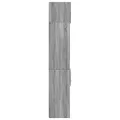 Armoire de rangement sonoma gris 70x42,5x225 cm