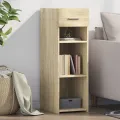 Buffet chêne sonoma 30x42,5x93 cm bois d'ingénierie