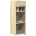 Buffet chêne sonoma 30x42,5x93 cm bois d'ingénierie