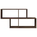 Étagère murale chêne marron 100x20x53 cm bois d'ingénierie