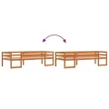 Cadre de lit pour enfants sans matelas cire marron 90x200 cm