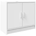 Armoire de lavabo blanc 63x29x55 cm bois d'ingénierie