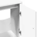 Armoire de lavabo blanc 63x29x55 cm bois d'ingénierie