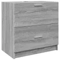 Meuble d'évier sonoma gris 59x37x59 cm bois d'ingénierie