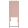 Buffet haut rose 100,5x39x107 cm acier