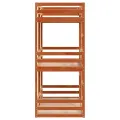 Lit superposé triple sans matelas 80x200 cm bois de pin massif