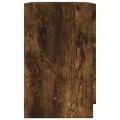Meuble d'évier chêne fumé 40x37x59 cm bois d'ingénierie