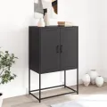 Meuble TV vert olive 100,5x39x60,5 cm acier